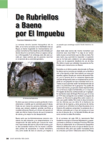 Ruta de Montaña en los Beyos, De Rubiellos a Baenu. PDF